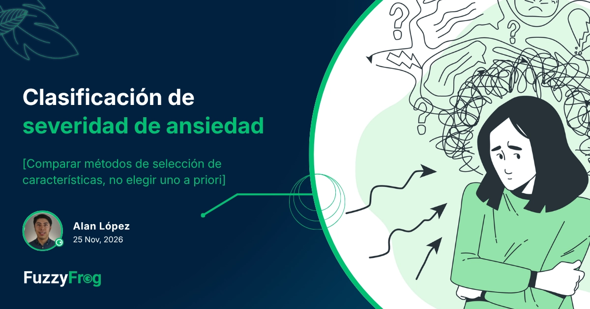 Escalas psicométricas y variables demográficas analizadas con machine learning para clasificar niveles de severidad de ansiedad